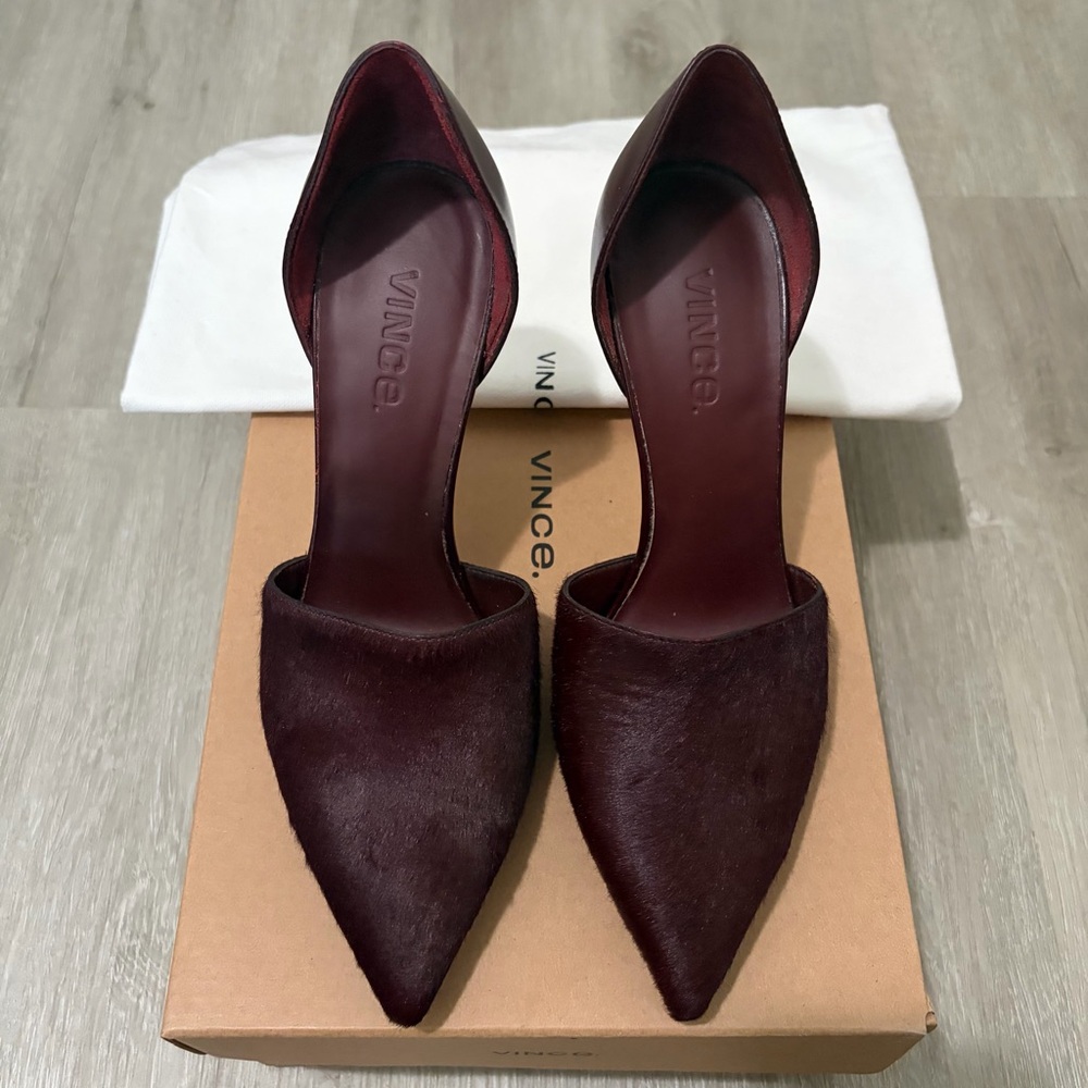 Vince Claire Musee D’Orsay Claire Calf Hair Pump Shoes
